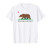 California Bear Republic State Flag T-Shirt Hipster