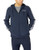 adidas Mens Essentials 3-Stripes Woven Windbreaker  Legend Ink-White  Medium