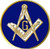 Masonic Seal Lapel Pin or Hat Pin
