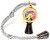 Nautical World Solid Brass Titanic Engine Telegraph Keyring  5  Brass