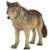 Tnfeeon Wolf Figurine Toy  Simulation Wildlife Animal Model Toy Zoo Animals Model Action Wolf Figures Environmentally Friendly Plastic Mini Decoration