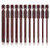 Tonsiki 11 Pieces 1-4 Inch Hex Shank T6-T40 3 Inch Length S2 Redness Treatment Steel Torx Security Head Screwdriver Drill Bit Set