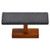 Oirlv Solid Wood T-Bar Jewelry Display Stand Showcase Necklace-Pendant Holder -Grey-