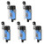 uxcell ME-8108 Adjustable Roller Lever Arm Momentary Limit Switch 1NC-1NO 5Pcs for CNC Mill 3D Printer Door Switch