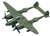Sky Wings 1:100 Scale Richmond Toys Motormax P-38 Lightning Die-Cast Plane