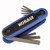 Kobalt 759894 8-Key Folding Hex Key Set  Metric