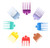 Sdoot Clipper Guards Guide  8 Pcs Professional Clipper Guards Set Hair Clipper Cutting Guards Attachment Guide Combs