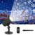 Snowfall Projector LED Lights  Christmas Snow Light with Remote Control Adjustable Snowflake Snowstorm Waterproof Decorative Outdoor Lighting for Chri