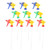 10PCS Spray Bottle Trigger Replacement Trigger Sprayer Nozzles Chemical Resistant Spray Mist and Stream Head Replacement Part for Plastic Spray Bottles