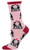 Socksmith Penguin Love Pink Heather One Size