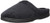 Dearfoams Womens Darcy Microfiber Velour Clog with Quilted Cuff Slipper  Black  X-Large
