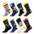 Fun Dress Socks for Men Women Colorful Funny Crazy Novelty Funky Dating Socks Pack  Cool Pattern Crew Socks Gift for Men -8 Pairs-SpaceandScience-