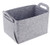 Storage Basket Felt Storage Bin Collapsible and Convenient Box Organizer with Carry Handles for Office Bedroom Closet Babies Nursery Toys DVD Laundry Or