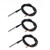 Bolsen 3pcs Digital Temperature Temp Sensor Probe DS18B20 For Thermometer 1m Waterproof 100CM