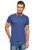 oodji Ultra Mens Basic T-Shirt  Blue  US 46 - EU 56 - XL