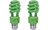 Sunlite SM13-G 13-watt Spiral Energy Saving Compact Fluorescent CFL Light Bulb -40-Watt Incandescent Equivalent-  Medium Base  Green
