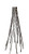 Master Garden Products Willow Round Teepee Trellis  60-Inch