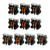 uxcell 10Pcs Toroid Magnetic Inductor Monolayer Wire Wind Wound 1mH Inductance Coil