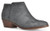 Soda Western Ankle Boot- Cowgirl Low Heel Closed Toe Casual Bootie Grey 6