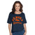 NFL Denver Broncos Womens Touch Second Base Reversible Tee  Medium  Navy