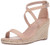 CHARLES BY CHARLES DAVID Nola Wedge Sandal Nude 9 M