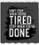Ambesonne Fitness Shower Curtain, Motivational Quote Don't Stop Encouraging Keep Moving Brush Strokes, Fabric Bathroom Decor Set with Hooks, 75 inches Long, Charcoal Grey Black White