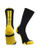 TCK Baseline 3-0 Athletic Crew Socks -Black-Gold  Small-