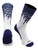 TCK Downtown Crew Socks -Navy-White  Large-