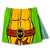 Nickelodeon Mens Teenage Mutant Ninja Turtles Caped Boxers -Small- Green
