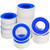 Teflon Tape Plumbers Tape - 12 Pack Thread Tape PTFE Pipe Sealant Seal Tape for Plumbers Plumbing White 3-4x400 Inch and 1-2x400 Inch