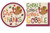 Thanksgiving Turkey Dessert Party Bundle Includes Paper Plates and Napkins for 18 Guests in a Give Thanks Gobble Gobble Design