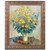 Jerusalem Artichoke Flowers Artwork by Claude Monet, 16 by 20-Inch, Gold Ornate Frame