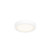 DALS Lighting CFLEDR06-WH 6" Round Indoor/Outdoor LED Flush Mount 6", White