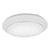Lithonia Lighting FMBANL 11 14840 KR M4 16W LED Flush Mount, Silver