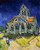 Posterazzi The Church at Auvers Poster Print by Vincent Van Gogh  -22 x 28-