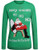 SSLR Mens Crew Neck Pullover Ugly Christmas Sweater -Medium  Green -905--