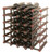 Final Touch 30 Bottle Wine Rack, Cherry Finish
