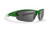 Epoch 4 Golf Sunglasses Green and White Frame Smoke Lens