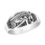 AeraVida The Eye of Horus Egyptian Hieroglyph -925 Sterling Silver Ring -8-