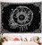 Baccessor Moon and Sun Tapestry Dreamcatcher Tapestry Black and White Tapestry Psychedelic Bohemian Mandala Hippie Celestial Wall Hanging for Bedroom