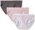 Hanes Ultimate Womens 3-Pack Cotton Stretch Bikini Panties  Assorted Q  8