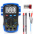 HOLDPEAK HP-37A Digital Multimeter Tester with Auto Backlit Manual Ranging for DC and AC Voltage DC Current Resistance Temperature  Battery test  Positi