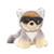 GUND Itty Bitty Boo Plush Stuffed Raccoon  5  Grey-Brown-Ivory -4061290-