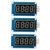 Comimark 3Pcs 4 Bits TM1637 Digital Tube LED Clock Display Module for Arduino Due UNO 2560 R3