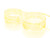 Meilo MRL16-YL 16FT LED Yellow Mini Rope Lights  16  Clear