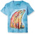 The Mountain Russo Dolphin Child T-Shirt  Blue  XL