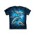 The Mountain Shark Collage Child T-Shirt  Blue  Medium