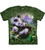 The Mountain mens Panda Cuddles T Shirt  Green  Large US