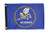 In the Breeze Navy Seabees Lustre Grommeted Boat Flag  12 by 18-Inch