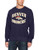 OTS NFL Denver Broncos Mens Fleece Crew  Distressed Marbleton  Large
